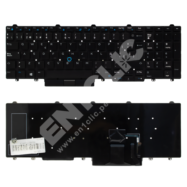 Teclado para Dell Latitude E5550 (Retroiluminado)