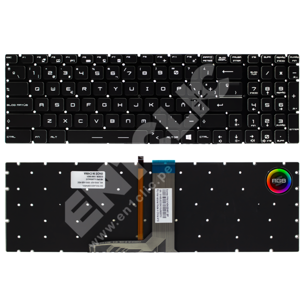 Teclado para MSI GE62 (Retroiluminado RGB)