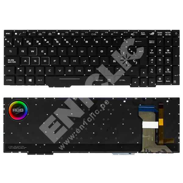 Teclado para Asus Rog Strix GL553 (Retroiluminado RGB)