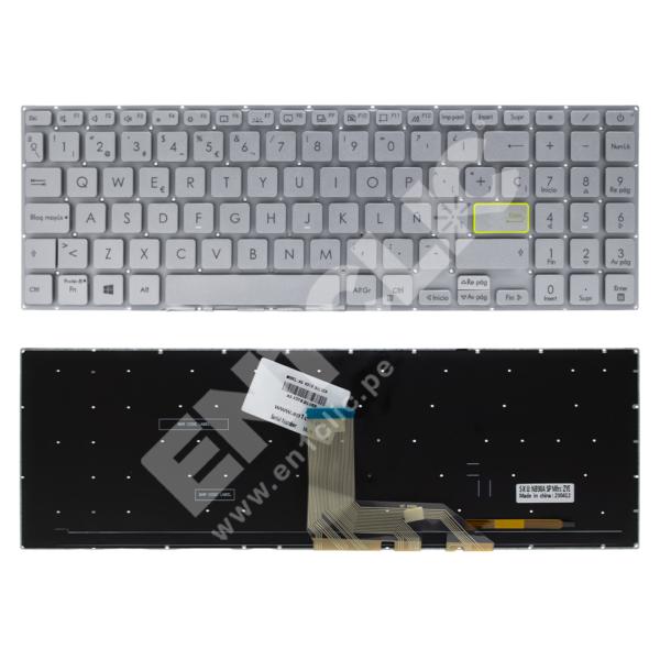Teclado para Asus VivoBook S533 (Retroiluminado)