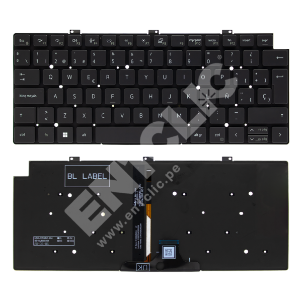 Teclado para Dell Latitude 5320 (Retroiluminado)