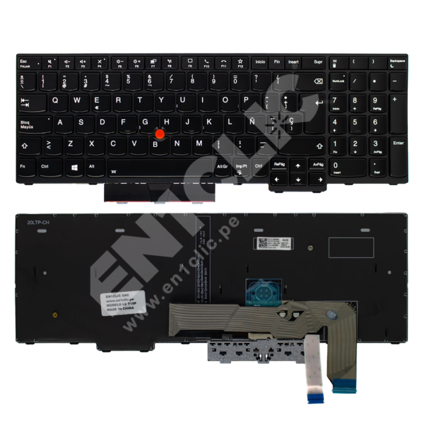 Teclado para Lenovo ThinkPad T15P (Retroiluminado)