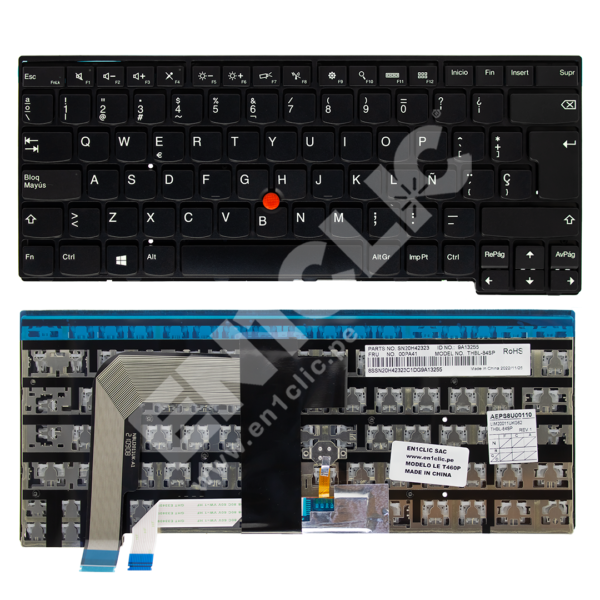 Teclado para Lenovo ThinkPad T460P