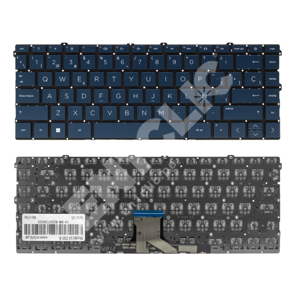 Teclado para HP Pavilion 14-DY
