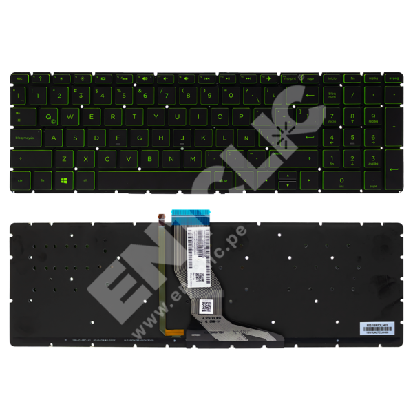 Teclado para HP 15-BS (Retroiluminado)