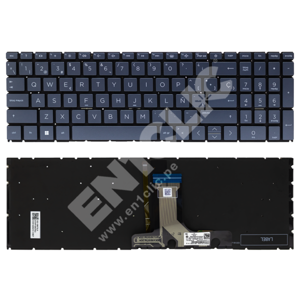 Teclado para HP Pavilion 15-EG (Retroiluminado)