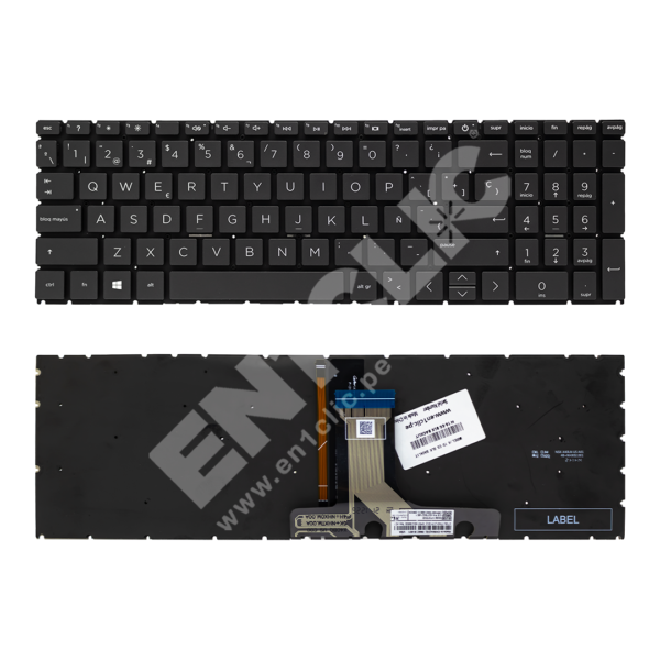 Teclado para HP Pavilion 15-EG (Retroiluminado)