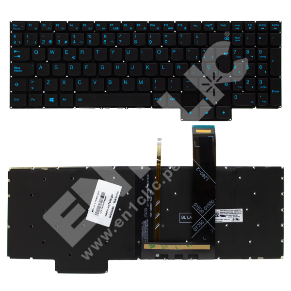 Teclado para Lenovo Legión 5-15IMH05 (Retroiluminado)