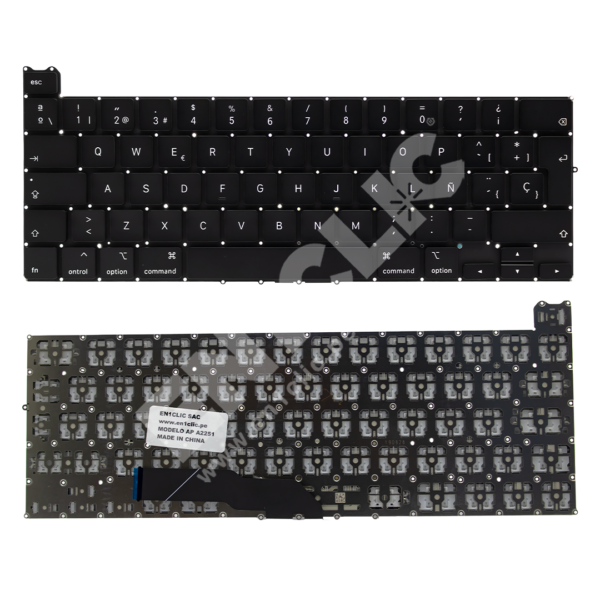 Teclado para Apple MacBook Pro A2251