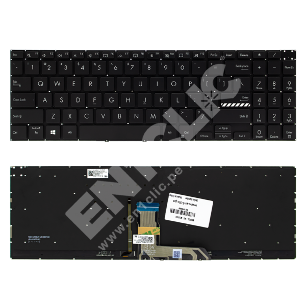 Teclado para Asus Vivobook M3500 (Retroiluminado)