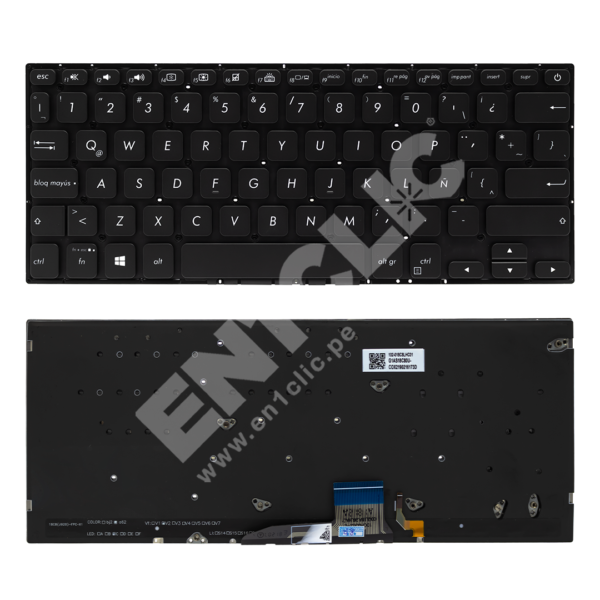 Teclado para Asus VivoBook X430 (Retroiluminado)
