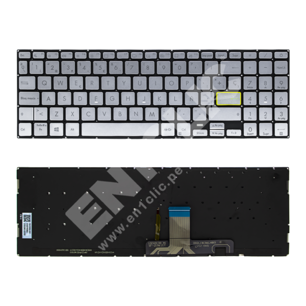 Teclado para Asus VivoBook X521 (Retroiluminado)